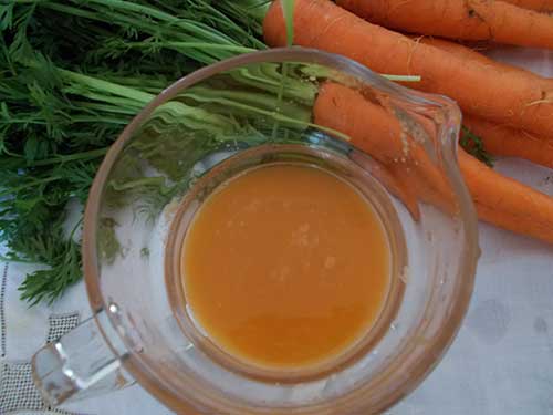 Carrot juice