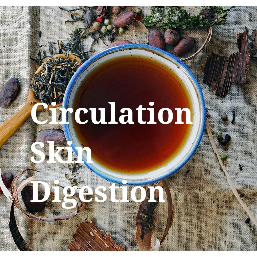 circulation, skin, digestion