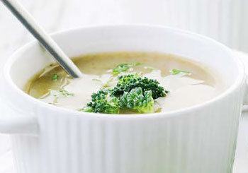 vegan cream of broccoli soup